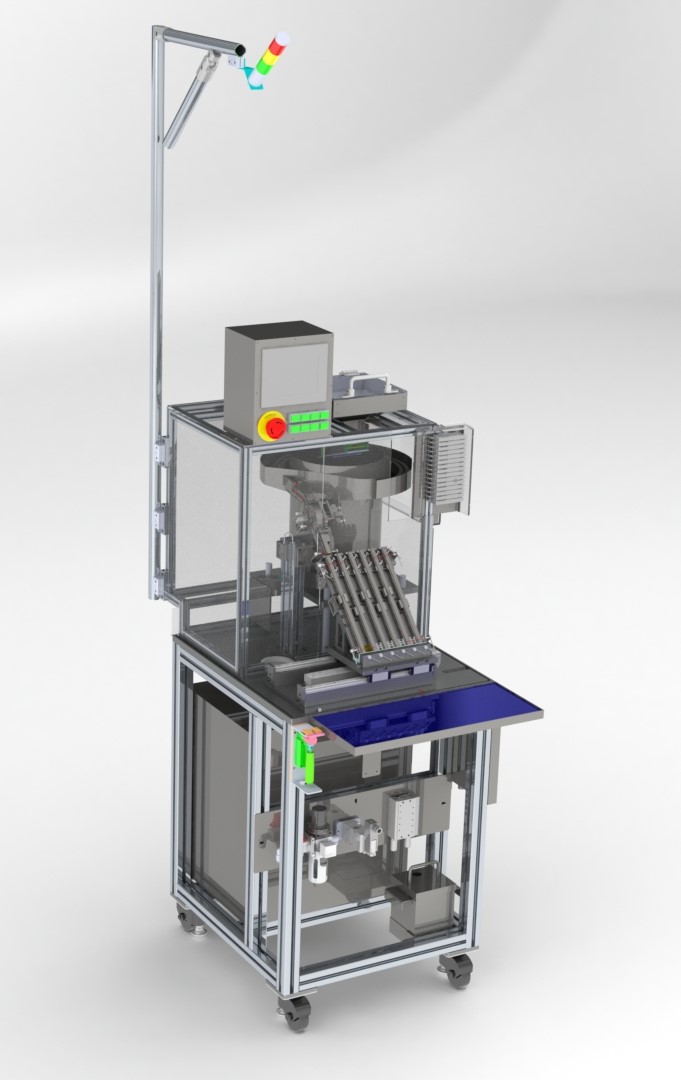 BOWL FEEDER PART TO MAGAZINE | PACKING MACHINE